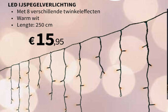 Horta LED Ijspegelverlichting aanbieding