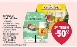 Delhaize Bier met of zonder alcohol aanbieding