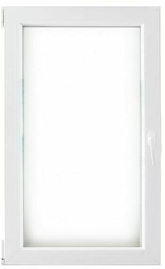 Zelfbouwmarkt Draaikiepraam Pvc Wit Deceuninck 900x1000 Mm Links aanbieding