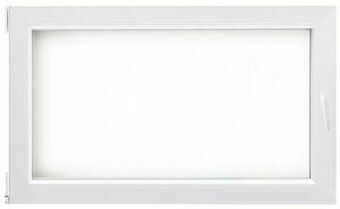 Zelfbouwmarkt Draaikipraam 70mm Pvc Wit 800x500mm Links !lot! aanbieding