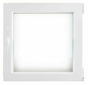 Zelfbouwmarkt Draaikiepraam Pvc Wit Deceuninck 1000x1000mm aanbieding