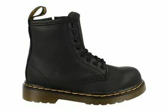 Berca Shoes Dr. Martens Bottine Jongens/meisjes Maat 28/36 1460j Softy - Zwart aanbieding