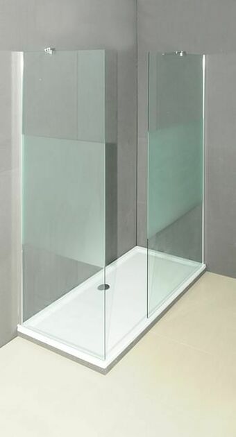 Zelfbouwmarkt Douchewand Anais Verzuurd Glas 870 X 2000mm aanbieding