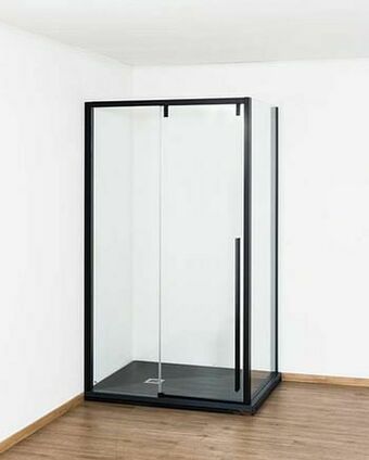 Zelfbouwmarkt Vaste Wand Ulrich 88-900x200cm Zwart aanbieding