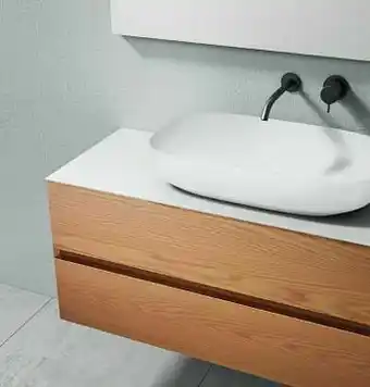 Zelfbouwmarkt Badkamermeubel Wade 1200 Mm Fineer Eik Incl. Kolomkast aanbieding