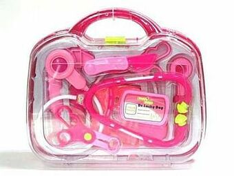 Roze dokterskoffer Dr.Lucky Day