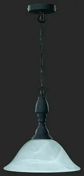 Zelfbouwmarkt Hanglamp Roest/glas Excl Lamp Led Mogelijk H130cm D33,5cm aanbieding