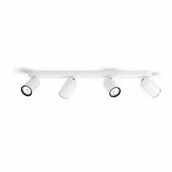 Zelfbouwmarkt Opbouwspot - 4xgu10 - Wit - Excl. Lampen aanbieding