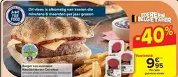 Burger van weidekoe Kwaliteitsketen Carrefour