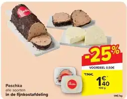 Paschka alle soorten in de fi jnkostafdeling