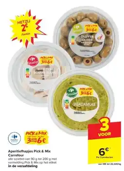 Carrefour Aperitie apjes Pick & Mix Carrefour aanbieding