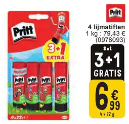Cora Pritt 4 lijmstiften 0978093 aanbieding