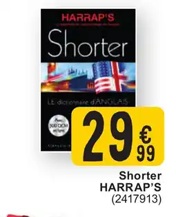 HARRAP'S Shorter (2417913)