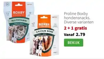 Intratuin Proline Boxby hondensnacks aanbieding