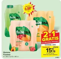 Carrefour Gamma Fuzetea aanbieding