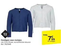 Carrefour Cardigan voor meisjes aanbieding