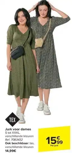 Carrefour Jurk voor dames aanbieding