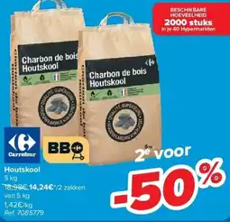 Carrefour Houtskool aanbieding