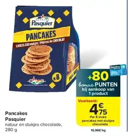 Carrefour Pancakes Pasquier aanbieding