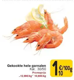 Cora Gekookte hele garnalen aanbieding