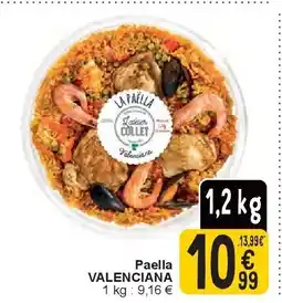 Cora Paella VALENCIANA aanbieding