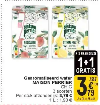 Cora Gearomatiseerd water MAISON PERRIER aanbieding