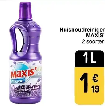 Cora Huishoudreiniger MAXIS’ aanbieding