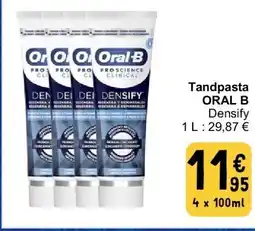 Cora Tandpasta ORAL B aanbieding