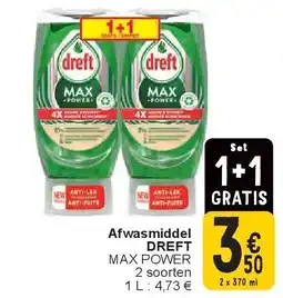 Cora Afwasmiddel DREFT aanbieding