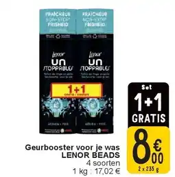 Cora Geurbooster voor je was LENOR BEADS aanbieding