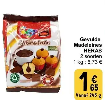 Cora Gevulde Madeleines HERAS aanbieding