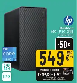 Cora hp Desktop M01 F3012NB aanbieding