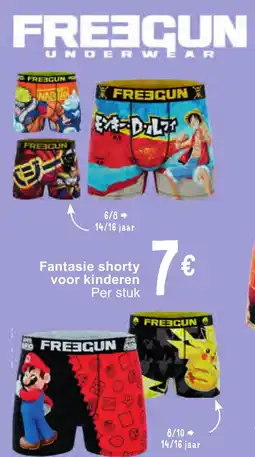 Cora Fantasie shorty voor kinderen aanbieding
