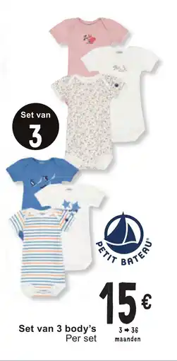 Cora Set van 3 body's aanbieding
