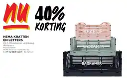 Jumbo HEMA KRATTEN EN LETTERS aanbieding