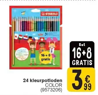 Cora 24 kleurpotloden aanbieding