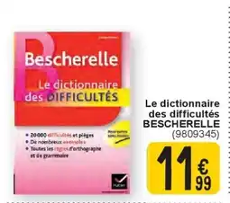 Cora Le dictionnaire des difficultés BESCHERELLE aanbieding