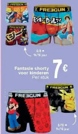 Cora Fantasie shorty voor kinderen aanbieding