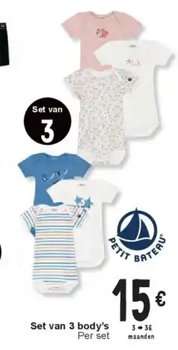 Cora Set van 3 body’s aanbieding
