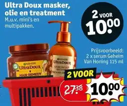 Kruidvat Ultra Doux masker, olie en treatment aanbieding