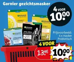 Kruidvat Garnier gezichtsmasker aanbieding