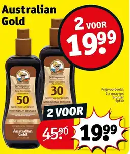 Kruidvat Australian Gold aanbieding
