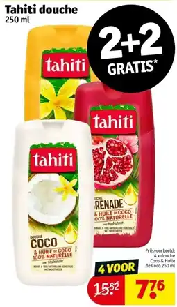 Kruidvat Tahiti douche aanbieding