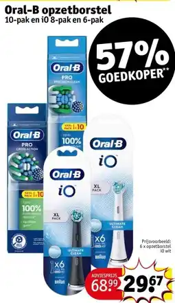 Kruidvat Oral-B opzetborstel aanbieding