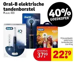 Kruidvat Oral-B elektrische tandenborstel aanbieding