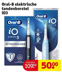 Kruidvat Oral-B elektrische tandenborstel iO3 aanbieding