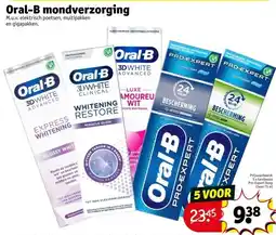 Kruidvat Oral-B mondverzorging aanbieding