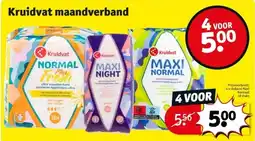 Kruidvat Kruidvat maandverband aanbieding