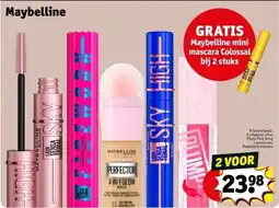 Kruidvat Maybelline aanbieding