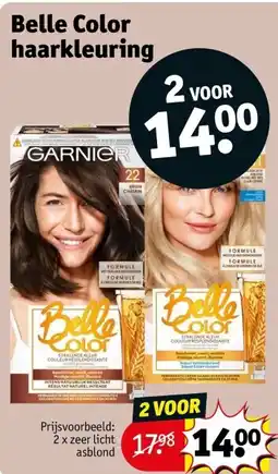 Kruidvat Belle Color haarkleuring aanbieding